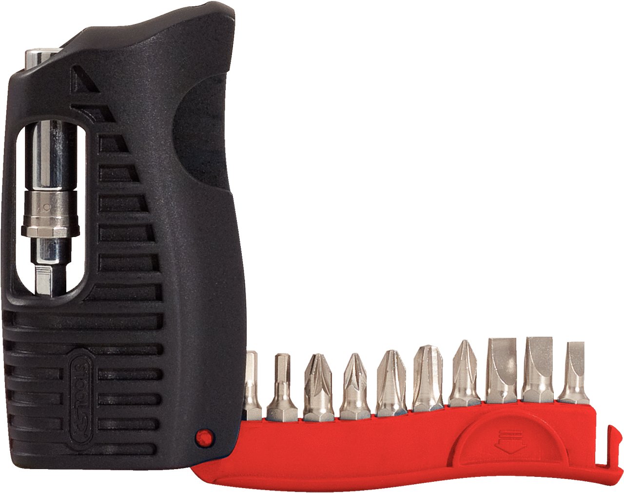 KS Tools 911.284 1/4-inch Classic Slot/PH Mini Bit Set (11 Pieces)