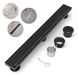 BRUUN 32-inch Rectangular Linear Shower Drain- 304