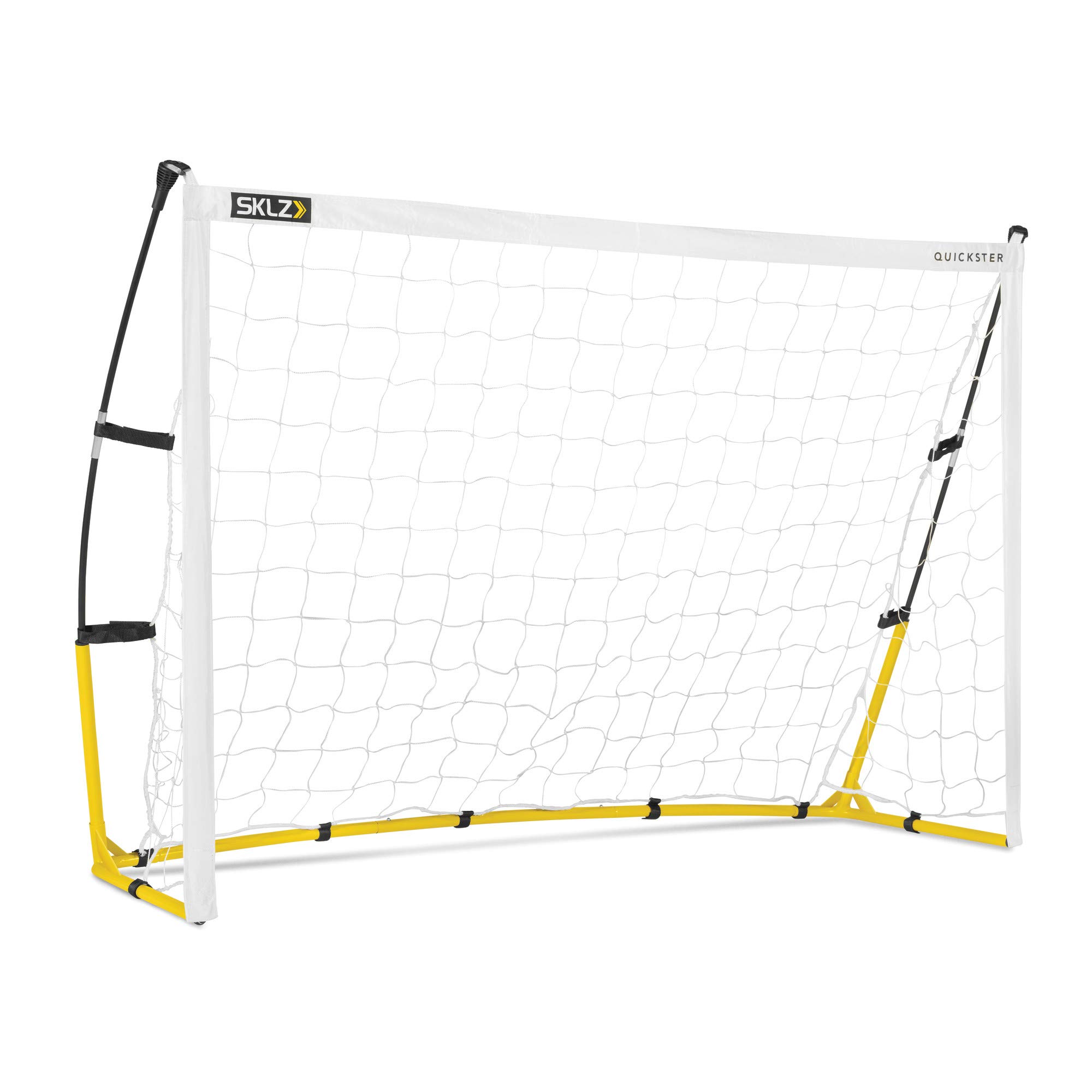 SKLZ Quickster Fußballtor, Unisex, SC-QSG064-002-01, schwarz/gelb, 6' x 4'