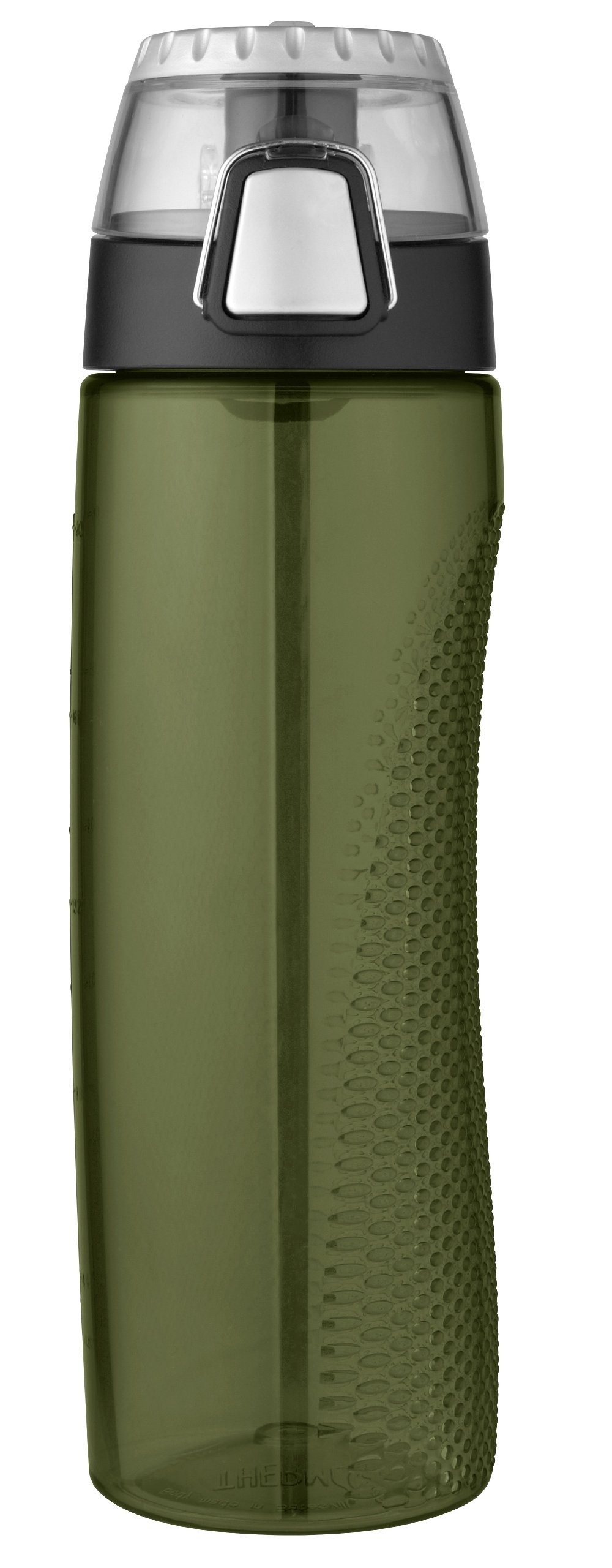 Thermos 24 Ounce Tritan Hydration Bottle with Meter, Olive Green