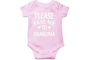 CBTwear Please Pass Me To Grandma Baby Bodysuit Funny Infant Outfit Cute Newborn Clothes Unisex Romper