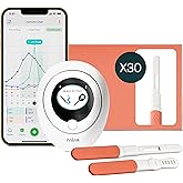 Mira Ultra4 Fertility Monitor & Ovulation Test Kit, Track 4 Key Fertility Hormones LH, PdG, E3G, and FSH for Family Planning & Pregnancy, Digital Results at Home with the Analyzer + Mira App, 30 Tests