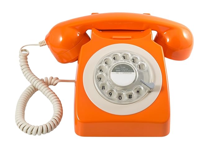 GPO 746 Rotary 1970sstyle Retro Landline Telephone Amazon.co.uk