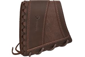 WAYNE'S DOG Leather Slip-On Recoil Pad, Non-Slip Buttstock Extension for Rifles Shotguns