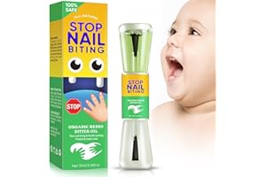TOPKECH Nail Biting Treatment for Kids and Adults,2 in 1 Natural-Plant-Extract Get with Bitter Taste Nail Biting Treatment for Adults,Anti Nail Biting & Thumb Sucking & Protect Nails-Safe & Effective