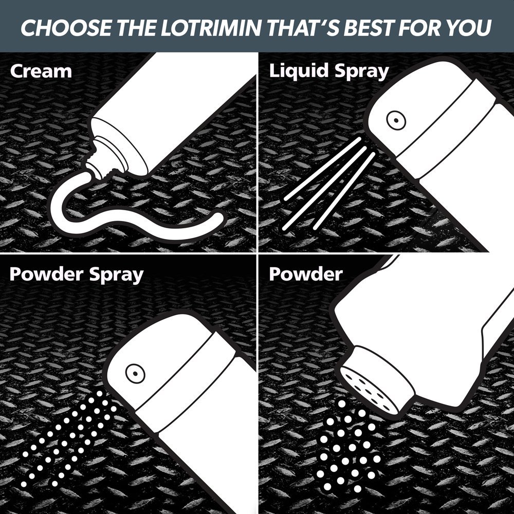 LotriminAF Ringworm Cream, Clotrimazole 1 Percent, Clinically Proven