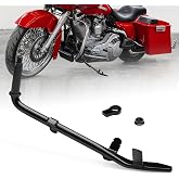 TIGERSGATE 10"(-1") Black Kickstand for 1984-2006 Harley Touring | FLTR Road Glide, FLHR Road King, FLHT Electra Glide Ultra Classic Jiffy Stand