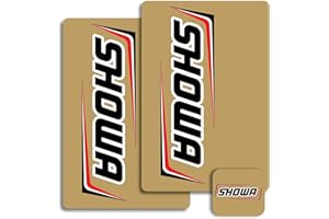 GENERIC SHOWA Factory Fork Suspension Decals Stickers Shock Black Red