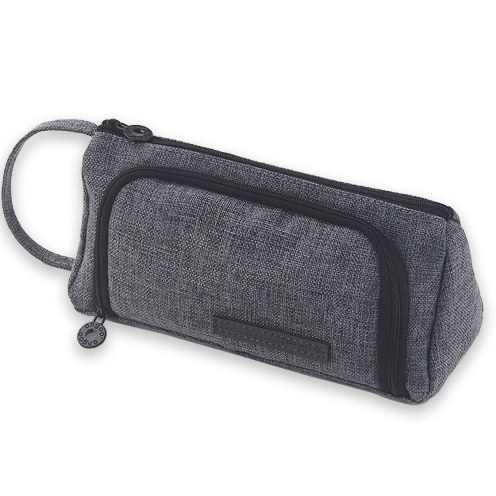 ONCCI Pencil Case Girls Pencil Case Large Capacity Teenager Case Pens Pencil Case for School & Office (Grey) — image 1