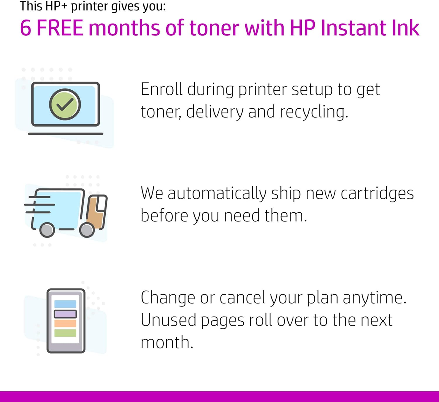 HP LaserJet M209dwe Wireless Black & White Printer, with bonus 6 months free Instant Ink through HP+ (6GW62E): Electronics