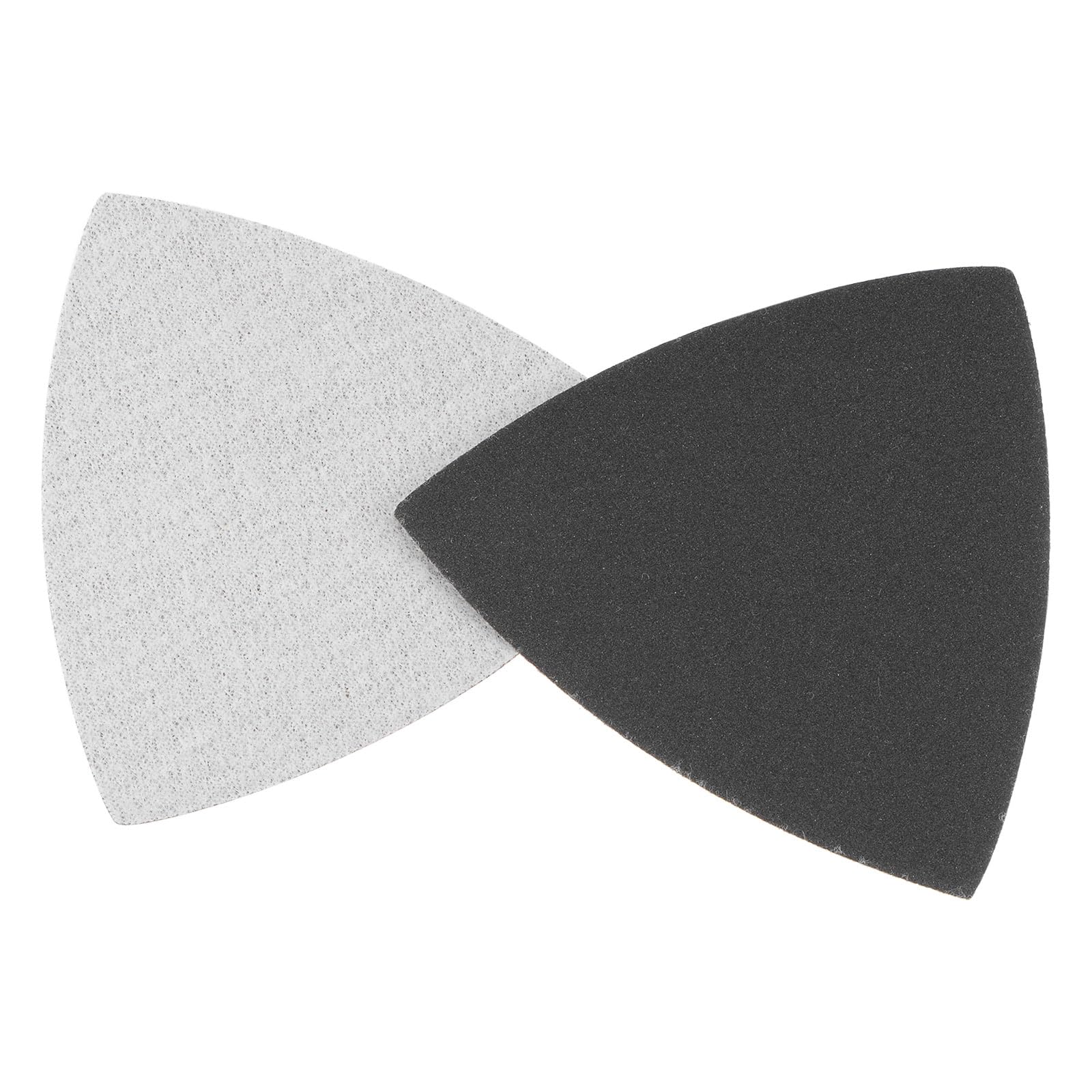 CoCud Hook and Loop Triangle Sanding Pads Oscillating Sand Papers, 3-1/2 Inch 320 Grit Silicon Carbide Triangular Sandpapers, 10 Pieces