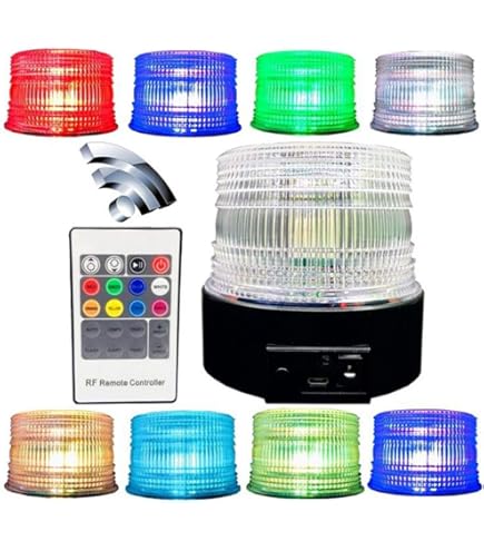 Police Lights For Car Battery Powered Vehicle Strobe Lights