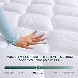 Twirest Double Mattress Hybrid Memory Foam Spring 7-Zone 135x190x22cm view 5