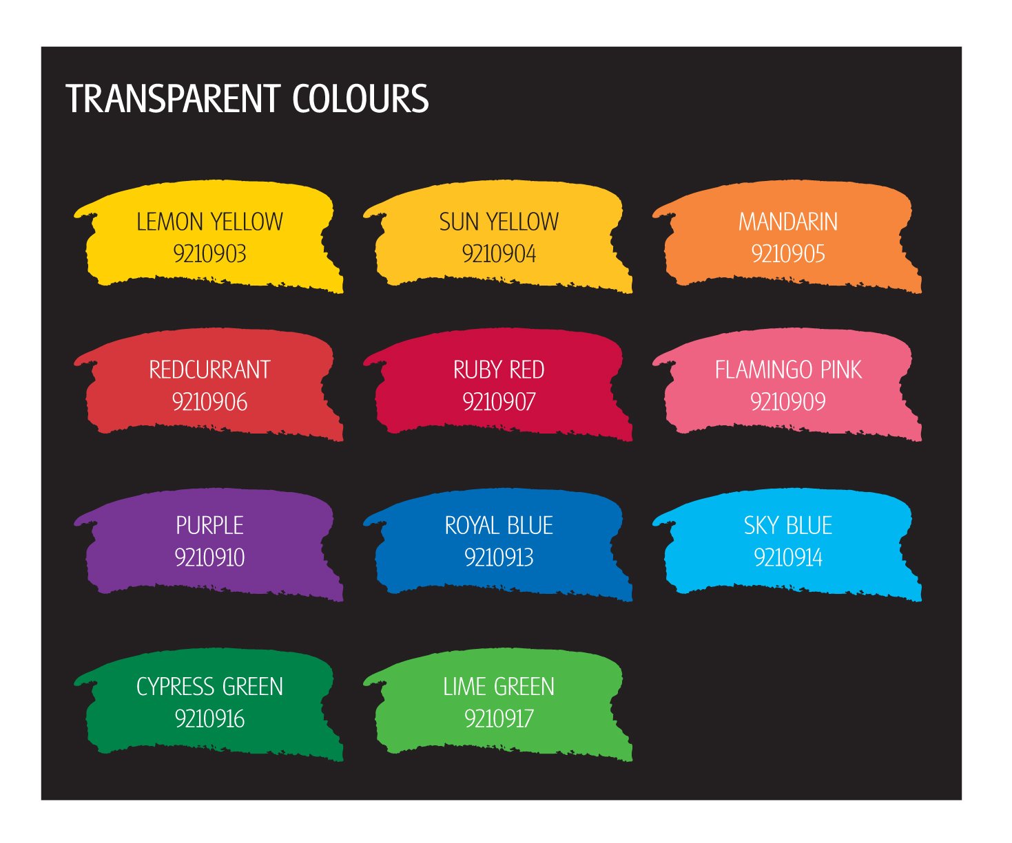 L&B Glass & Tile Transparent Ruby Red 50ml