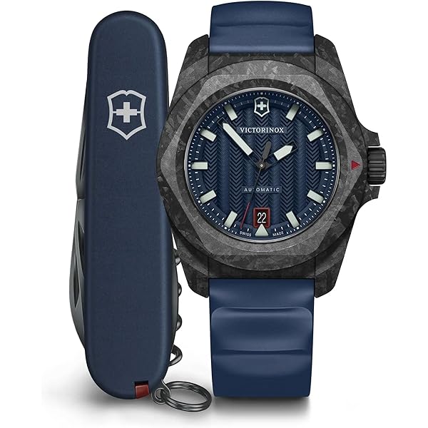 Amazon.com: Victorinox I.N.O.X. Automatic Black Dial Black