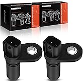 A-Premium 2-PC Engine Camshaft Position Sensor Compatible with Ford F-150, F-150 Heritage, F-250, Explorer, Mustang, Expediti