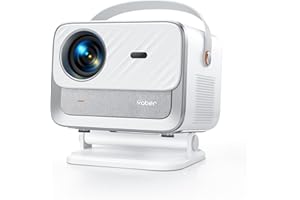 【Official Neflix & Dolby 20W Speakers】 Projector with WiFi6 & Bluetooth 5.2, YABER Native 1080P Portable Movie Projector, Aut