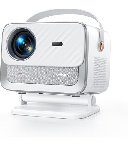 YABER K1 Projector 650 ANSI Ultra Bright, Home Theater Movie