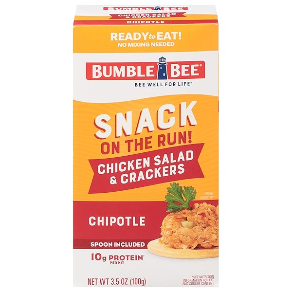 BUMBLE BEE SNACK ON THE RUN! PROTEIN SNACK...