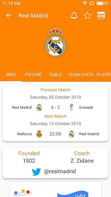 Amazon Com Footnob Soccer Live Score Fixtures News Stats