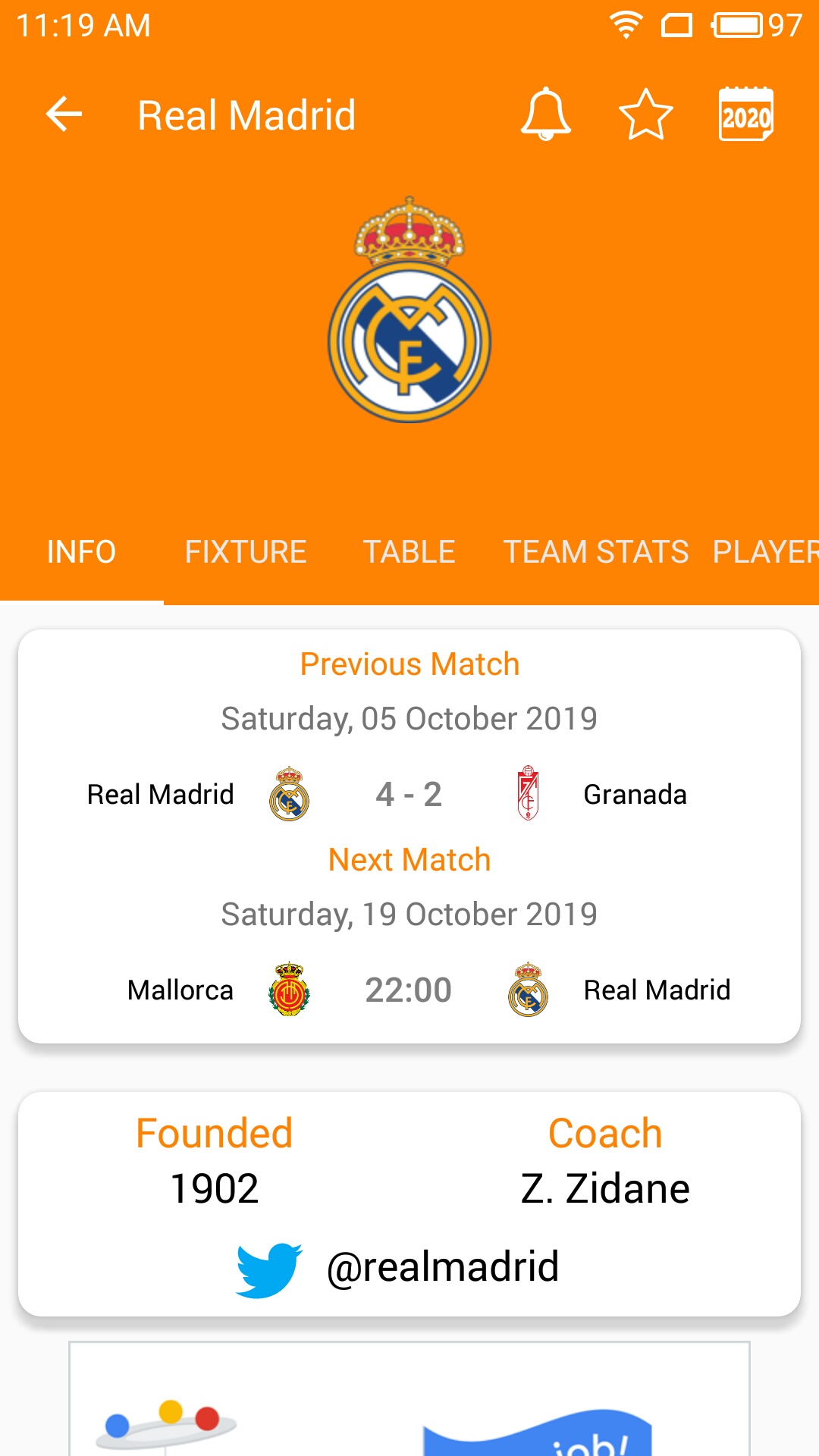 Amazon Com Footnob Soccer Live Score Fixtures News Stats