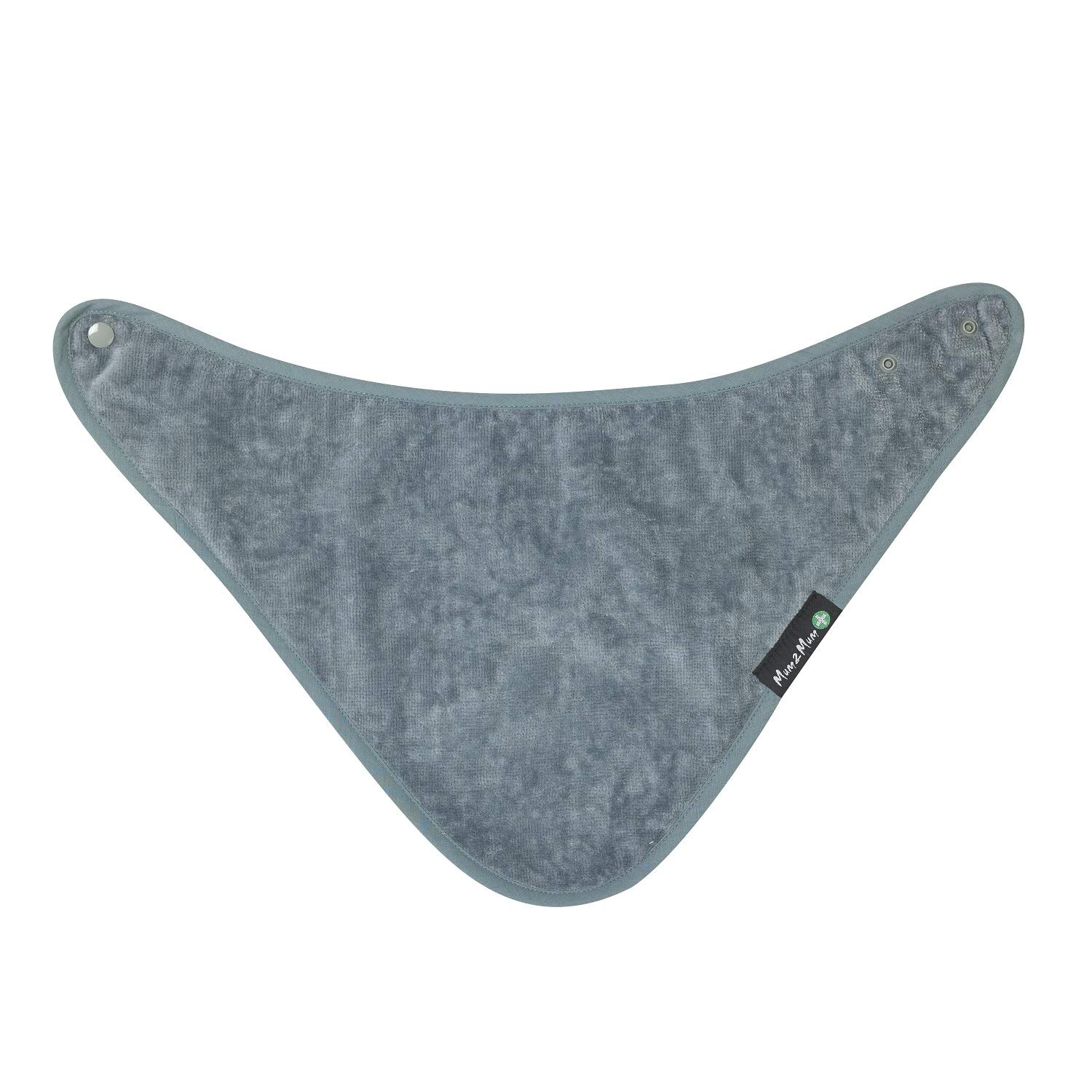 Mum 2 Mum PLUS Special Needs Adult Bandana Bib in Grey