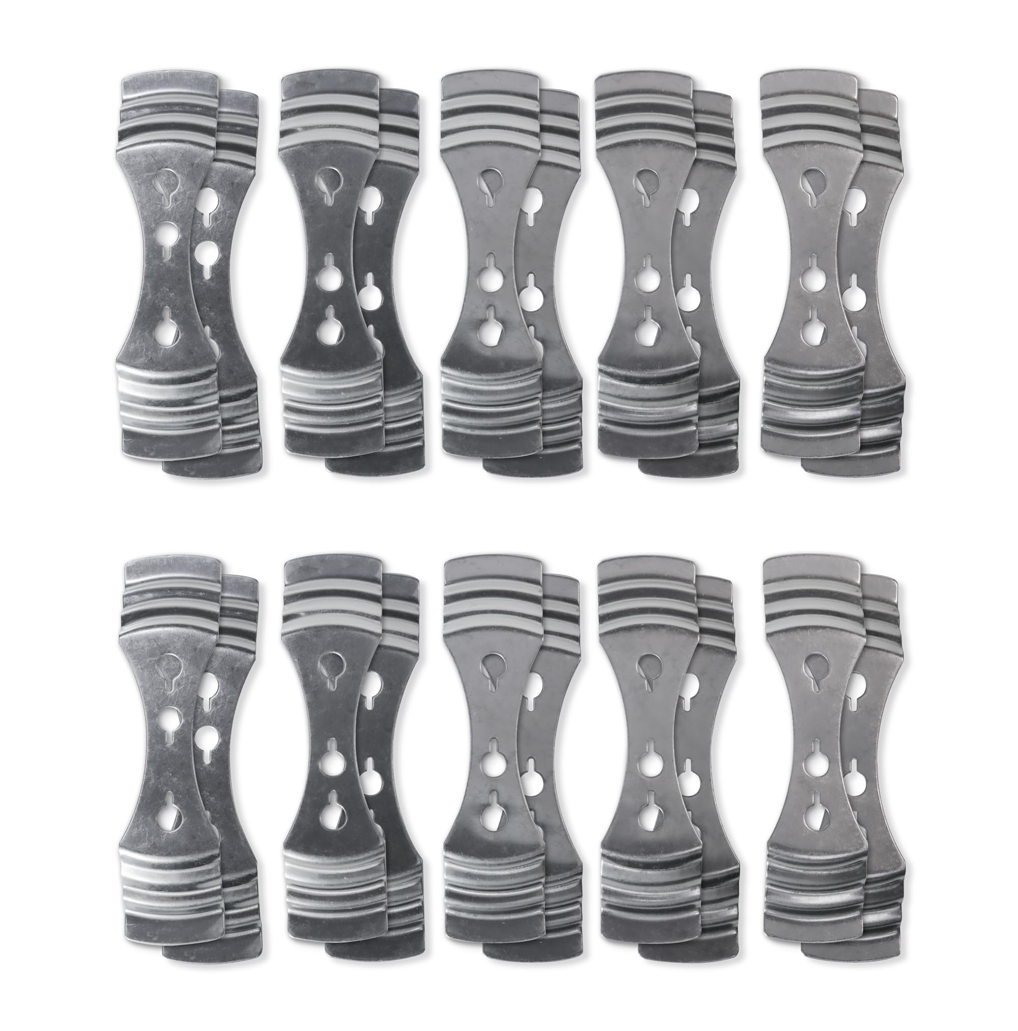 20PCS Candle Wick Centering Device, Metal Centering Device for Candle Making Candle Making Supplies - 3 Holes