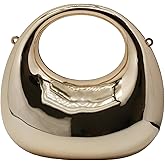 GSYPS Acrylic Handbags for Women Cute Acrylic Clutch Small Unique Purse Trendy Metal Evening Bag for Party Cocktail