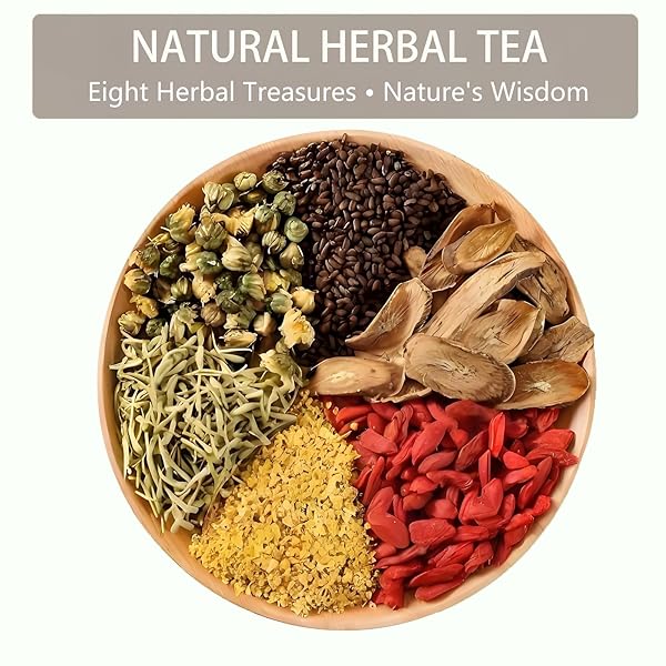 CHICORY AND GARDENIA TEA TEA FOR LIVER HEALTH, DANDELION WOLFBERRY TEA BAGS, 8 EXCELLENT RAW MATERIAL FORMULAS, LIVER CLEANSE & DETOX HERBAL TEA BAGS, VEGAN, SUGAR-FREE & CAFFEINE-FREE ((1PACK 15BAGS))