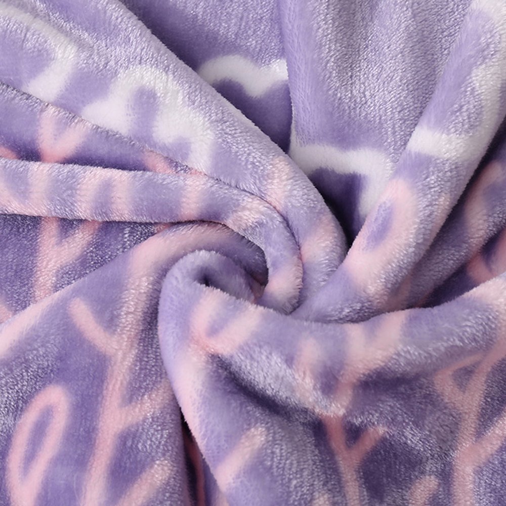 MYLUNE HOME Faux Fur Mink Fleece Blanket Throws with Flower Pattern on Chair Sofa and Bed Full/Queen/King Size