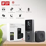 Arenti VBELL1 Smart Video Doorbell Kit Black view 6