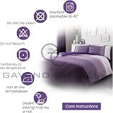 Gaveno Cavailia Urban Ombre Bed Set Duvet Cover Purple Double 200x200 view 4