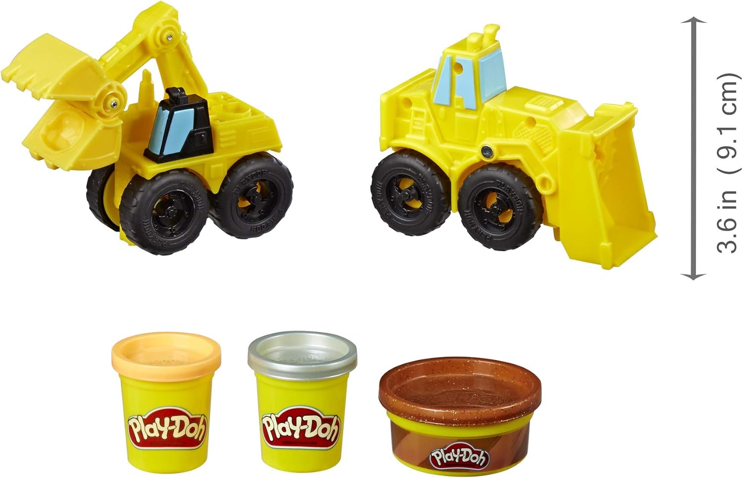 play doh wheels excavator