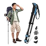 GPTCAMP Hiking Stick,1pc Trekking Pole Collapsible