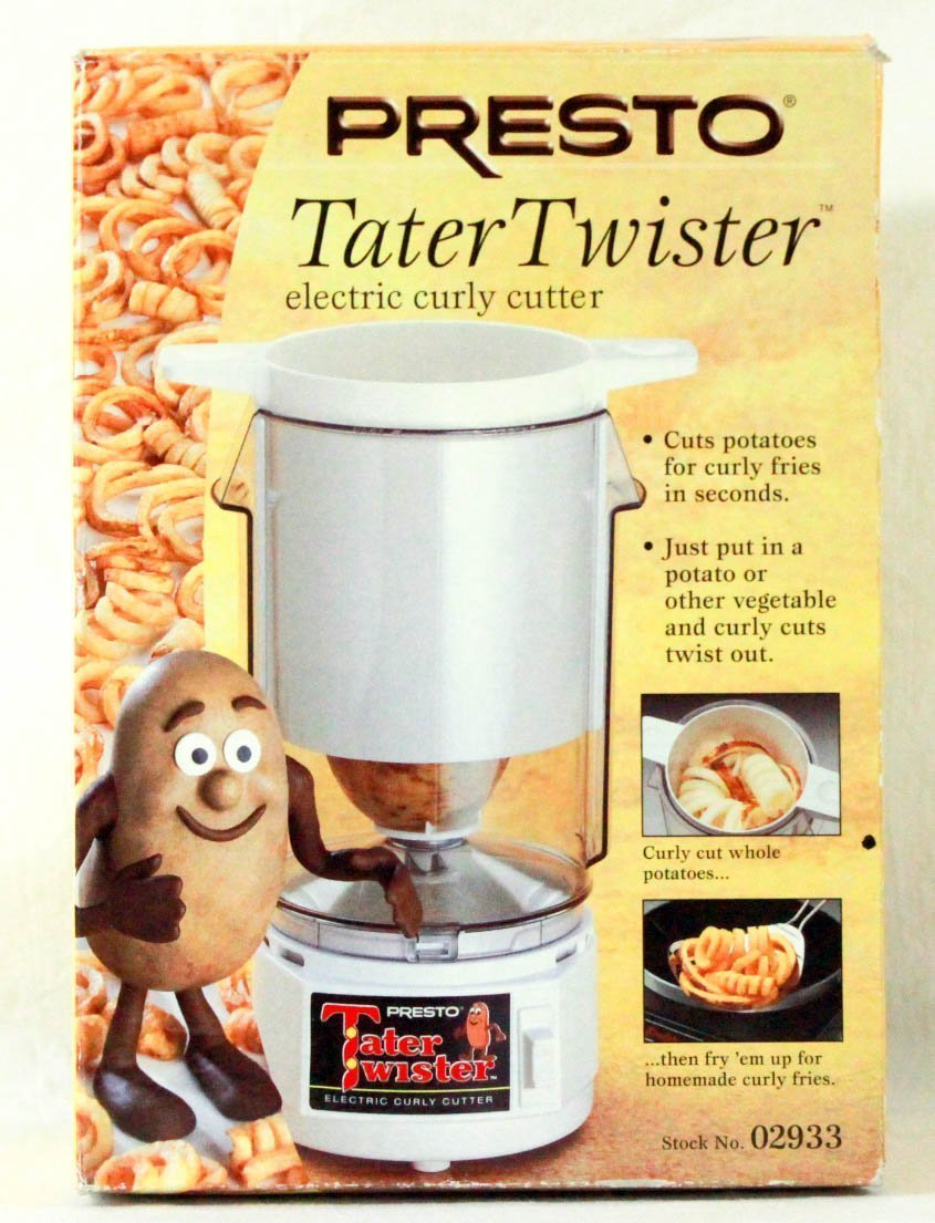 Presto Tater Twister Electric Curly Fry Cutter