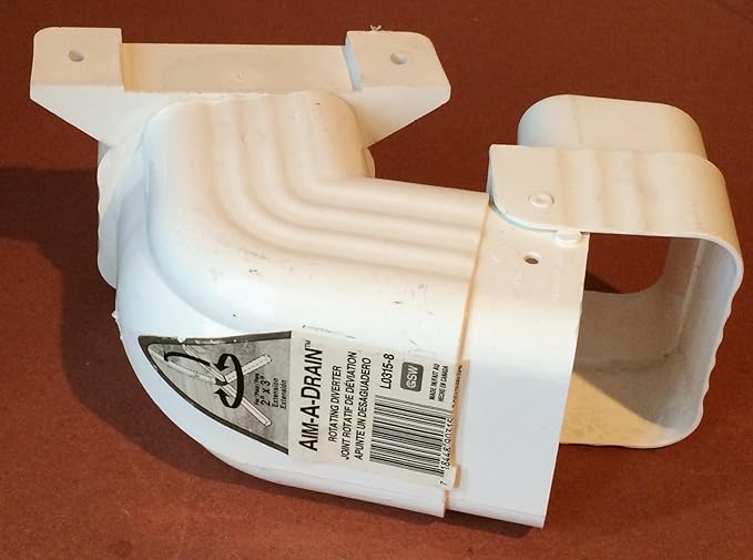 Aim a Drain Rotating Plastic Gutter Drain Diverter (2"x3") Amazon.ca