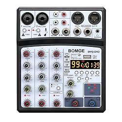 BOMGE 04D portable bluetooth 4 Channel DJ audio