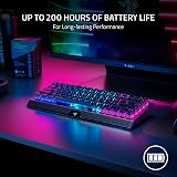 Razer BlackWidow V3 Mini HyperSpeed Wireless 65% Keyboard Yellow Switch view 6