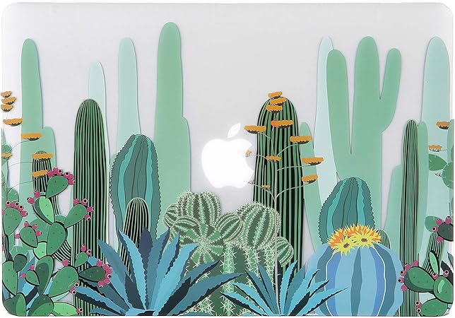 Amazon Com Idonzon Case For Macbook Pro 13 Inch A1502 A1425 12 15 Release 3d Effect Matte Clear See Through Hard Cover Compatible Mac Pro 13 3 Inch With Retina Display No Cd Rom Drive Cactus