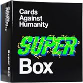 Super Box for Cards Against Humanity &bull; Big 300-Card Expansion Pack | New for 2026. Expand your CAH game with 300 shocking cards guaranteed to make you feel something. Card game add-on. 17+.