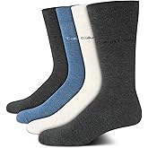 Calvin Klein Men's Crew Dress Socks (4-Pack)