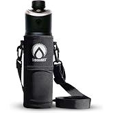 GoMist Misting &amp; Drinking Bottle 25oz with GoMist Holder and Strap