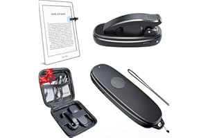 BBSDA Kindle Page Turner Remote Control: Pad eReader Page Turner Rechargeable, Amazon Button Clicker (Not Bluetooth),Kindle Scroller Paperwhite Scribe Oasis Android Tablets Reading Accessories Gifts