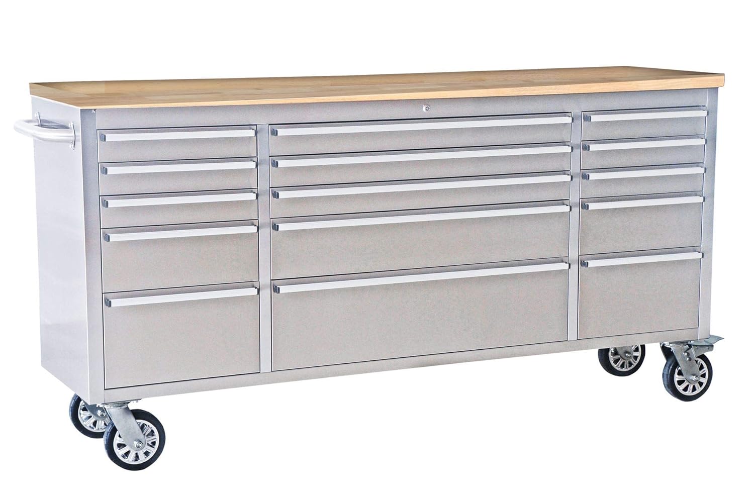 72 Tool Box Width 15 Drawers Anti Fingerprint Stainless Steel