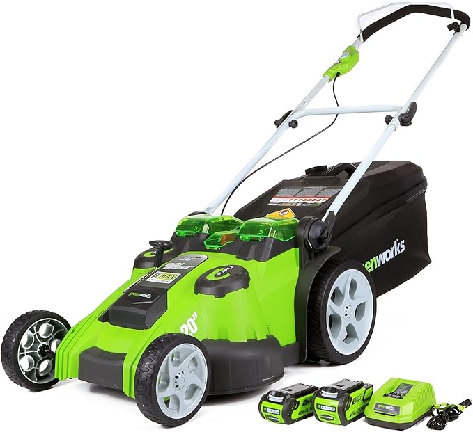 Amazon.com: Greenworks 40V Podadora sin escobillas, Push, 20 ...