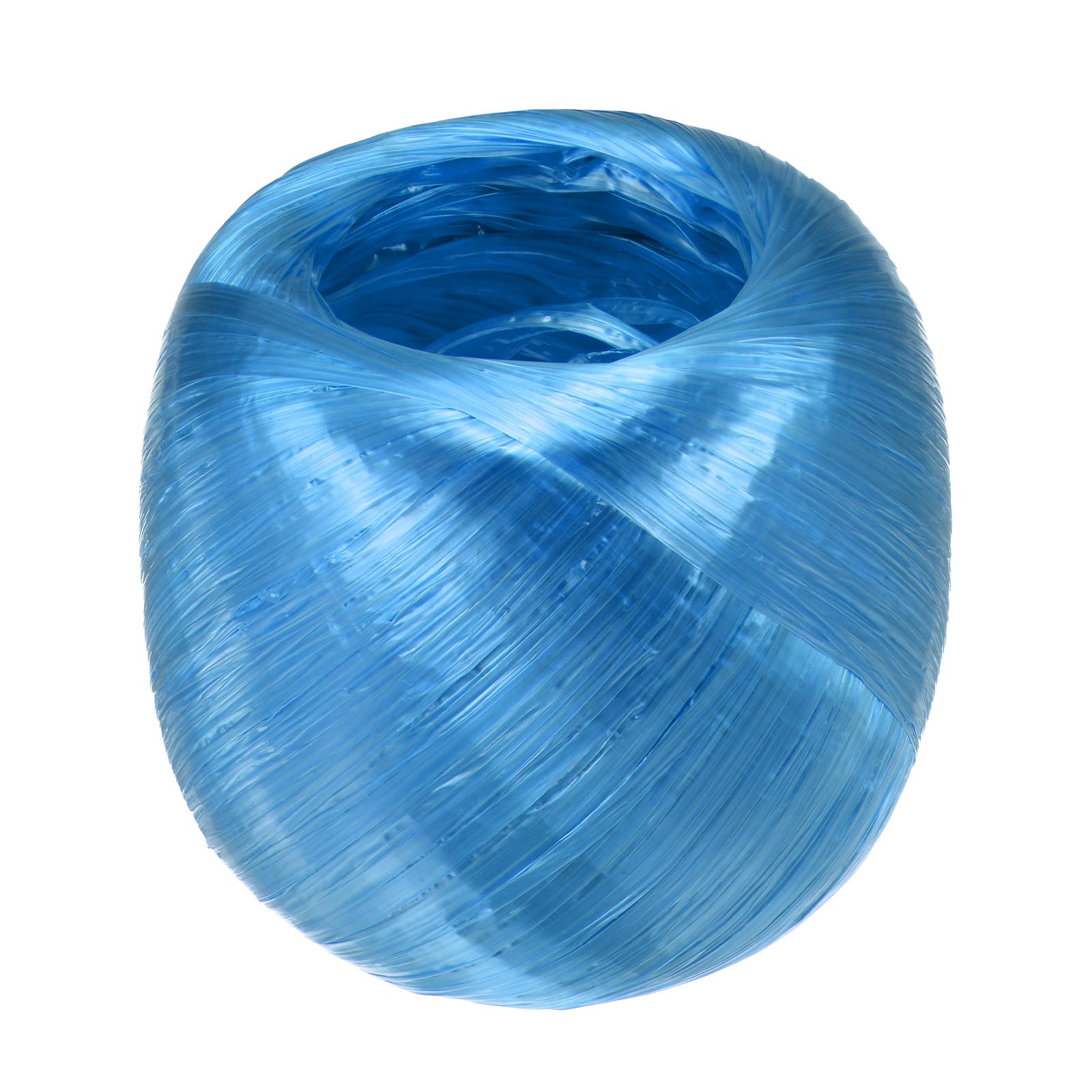 M METERXITY Polyester Nylon Plastic Rope Twine, 4cm Width 310M Length Household Bundled Plastic Ropes Roll for Crafting/Gardening/Packing/Carrying [1017FT/12204IN, Blue]