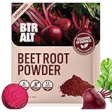 Better Alt Beet Root Powder, 100% Natural Nitric Oxide Booster, Beet Juice Powder, Superfood for Healthy Heart, Beets Powder 