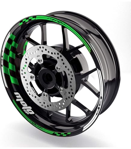 KKE Black Cast Spoke Wheels Rims Set – Fit Honda CRF250R/450R 2014-2024, 21/19 Inch, Lightweight