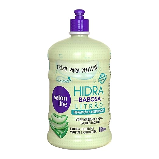 Amazon Com Salon Line Linha Tratamento Hidra Creme Para Pentear Babosa 1000 Ml Salon Line Treatment Hidra Collection Aloe Vera Combing Cream 33 8 Fl Oz Beauty Amazon Com Salon Line Linha Tratamento Hidra Creme Para Pentear Babosa 1000 Ml Salon Line Treatment Hidra Collection Aloe Vera Combing Cream 33 8 Fl Oz Beauty
