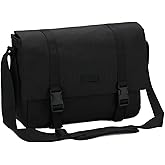 VASCHY Messenger Bag,Water Resistant Casual Lightweight Slim Crossbody Shoulder Bag for Men Women Work School for 14in Laptop